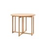 Gallery Direct Craft Natural Oak Folding Dining Table Gallery Direct Craft Natural Oak Folding Dining Table