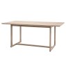 Gallery Direct Craft Smoked Oak Dining Table Set & 4 Chairs Gallery Direct Craft Smoked Oak Dining Table Set & 4 Chairs
