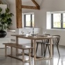 Gallery Direct Craft Smoked Oak Dining Table Set & 4 Chairs Gallery Direct Craft Smoked Oak Dining Table Set & 4 Chairs