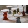 Gallery Direct Turin Smoke Grey Glass and Marble Top Side Table Gallery Direct Turin Smoke Grey Glass and Marble Top Side Table