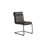 Gallery Direct Capri Vintage Leather Chair in Antique Ebony Gallery Direct Capri Vintage Leather Chair in Antique Ebony
