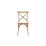 Gallery Direct Set of 2 Cafe Washed Oak Dining Chairs with Linen Seat Gallery Direct Set of 2 Cafe Washed Oak Dining Chairs with Linen Seat