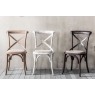 Gallery Direct Set of 2 Cafe White Oak Dining Chairs with Linen Seat Gallery Direct Set of 2 Cafe White Oak Dining Chairs with Linen Seat