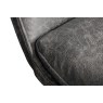 Gallery Direct Set of 2 Hinks Dining Chairs in Grey Leather Gallery Direct Set of 2 Hinks Dining Chairs in Grey Leather