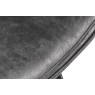 Gallery Direct Set of 2 Hinks Dining Chairs in Grey Leather Gallery Direct Set of 2 Hinks Dining Chairs in Grey Leather