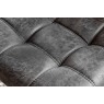 Gallery Direct Set of 2 Darwin Dining Chairs in Grey Leather Gallery Direct Set of 2 Darwin Dining Chairs in Grey Leather