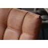 Gallery Direct Set of 2 Darwin Dining Chairs in Brown Leather Gallery Direct Set of 2 Darwin Dining Chairs in Brown Leather