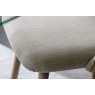 Gallery Direct Set of 2 Elliot Fabric Dining Chairs in Natural Linen Gallery Direct Set of 2 Elliot Fabric Dining Chairs in Natural Linen