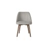 Gallery Direct Set of 2 Elliot Fabric Dining Chairs in Natural Linen Gallery Direct Set of 2 Elliot Fabric Dining Chairs in Natural Linen