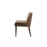 Gallery Direct Set of 2 Tarnby Dining Chairs in Tan Brown Leather Gallery Direct Set of 2 Tarnby Dining Chairs in Tan Brown Leather