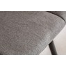 Gallery Direct Set of 2 Manford Fabric Bar Stools in Light Grey Gallery Direct Set of 2 Manford Fabric Bar Stools in Light Grey