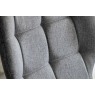 Gallery Direct Set of 2 Manford Fabric Bar Stools in Light Grey Gallery Direct Set of 2 Manford Fabric Bar Stools in Light Grey
