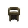 Gallery Direct Sloane Dining Chair in Green Boucle Gallery Direct Sloane Dining Chair in Green Boucle