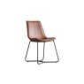 Gallery Direct Set of 2 Hawking Dining Chairs in Brown PU Leather Gallery Direct Set of 2 Hawking Dining Chairs in Brown PU Leather