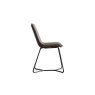 Gallery Direct Set of 2 Hawking Dining Chairs in Ember PU Leather Gallery Direct Set of 2 Hawking Dining Chairs in Ember PU Leather