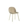 Gallery Direct Set of 2 Flanagan Dining Chairs in Oatmeal Velvet Gallery Direct Set of 2 Flanagan Dining Chairs in Oatmeal Velvet