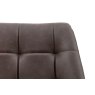 Gallery Direct Set of 2 Manford Leather Dining Chairs in Brown Gallery Direct Set of 2 Manford Leather Dining Chairs in Brown