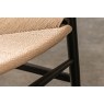 Gallery Direct Set of 2 Whitney Black Elm Wishbone Back Bar Stools with Woven Seat Gallery Direct Set of 2 Whitney Black Elm Wishbone Back Bar Stools with Woven Seat