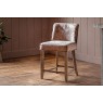 Gallery Direct Set of 2 Tarnby Bar Stools in Tan Brown Leather Gallery Direct Set of 2 Tarnby Bar Stools in Tan Brown Leather
