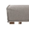 Gallery Direct Set of 2 Tarnby Bar Stools in Cement Grey Linen Gallery Direct Set of 2 Tarnby Bar Stools in Cement Grey Linen