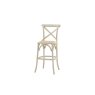 Gallery Direct Set of 2 Cafe White Oak Bar Stools with Rattan Seat Gallery Direct Set of 2 Cafe White Oak Bar Stools with Rattan Seat