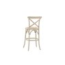 Gallery Direct Set of 2 Cafe White Oak Bar Stools with Rattan Seat Gallery Direct Set of 2 Cafe White Oak Bar Stools with Rattan Seat