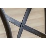 Gallery Direct Set of 2 Cafe Black Oak Dining Chairs with Rattan Seat Gallery Direct Set of 2 Cafe Black Oak Dining Chairs with Rattan Seat