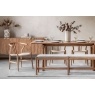 Gallery Direct Set of 2 Whitney Natural Elm Wishbone Back Dining Chairs with Woven Seat Gallery Direct Set of 2 Whitney Natural Elm Wishbone Back Dining Chairs with Woven Seat