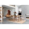 G Plan Winchester Retro Oak 130-170cm D-End Extending Dining Table Set & 4 Flora Taupe Chairs G Plan Winchester Retro Oak 130-170cm D-End Extending Dining Table Set & 4 Flora Taupe Chairs