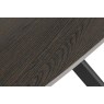 Sadie Industrial 200cm Dining Table in Smoke Finish Sadie Industrial 200cm Dining Table in Smoke Finish