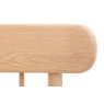 Gallery Direct Hatfield Natural Oak Spindle Bed Frame Gallery Direct Hatfield Natural Oak Spindle Bed Frame