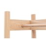 Gallery Direct Hatfield Natural Oak Open Wardrobe Gallery Direct Hatfield Natural Oak Open Wardrobe