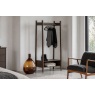 Gallery Direct Hatfield Smoked Oak Open Wardrobe