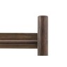 Gallery Direct Hatfield Smoked Oak Open Wardrobe Gallery Direct Hatfield Smoked Oak Open Wardrobe