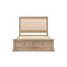 Gallery Direct Vancouver Rustic Bed Frame Gallery Direct Vancouver Rustic Bed Frame