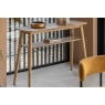 Gallery Direct Hatfield Natural Oak Console Table