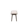 Gallery Direct Hatfield Smoked Oak Upholstered Bench Gallery Direct Hatfield Smoked Oak Upholstered Bench