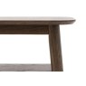 Gallery Direct Hatfield Smoked Oak Console Table Gallery Direct Hatfield Smoked Oak Console Table