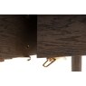 Gallery Direct Hatfield Smoked Oak Folding Dining Table Gallery Direct Hatfield Smoked Oak Folding Dining Table