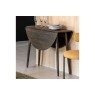 Gallery Direct Hatfield Smoked Oak Folding Dining Table Gallery Direct Hatfield Smoked Oak Folding Dining Table