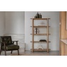 Gallery Direct Hatfield Natural Oak Tall Open Display Unit Gallery Direct Hatfield Natural Oak Tall Open Display Unit