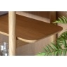 Gallery Direct Hatfield Natural Oak Tall Open Display Unit Gallery Direct Hatfield Natural Oak Tall Open Display Unit