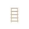Gallery Direct Hatfield Natural Oak Tall Open Display Unit Gallery Direct Hatfield Natural Oak Tall Open Display Unit