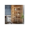 Gallery Direct Hatfield Natural Oak Tall Open Display Unit Gallery Direct Hatfield Natural Oak Tall Open Display Unit