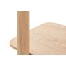 Gallery Direct Hatfield Natural Oak Tall Open Display Unit Gallery Direct Hatfield Natural Oak Tall Open Display Unit