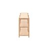 Gallery Direct Hatfield Natural Oak Wide Open Display Unit Gallery Direct Hatfield Natural Oak Wide Open Display Unit