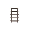 Gallery Direct Hatfield Smoked Oak Tall Open Display Unit Gallery Direct Hatfield Smoked Oak Tall Open Display Unit