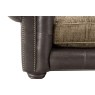 Atlantis Fabric & Leather Mix Pillow Back 4 Seater Sofa Atlantis Fabric & Leather Mix Pillow Back 4 Seater Sofa