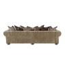 Atlantis Fabric & Leather Mix Pillow Back 4 Seater Sofa Atlantis Fabric & Leather Mix Pillow Back 4 Seater Sofa