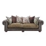 Atlantis Fabric & Leather Mix Pillow Back 3.5 Seater Sofa Atlantis Fabric & Leather Mix Pillow Back 3.5 Seater Sofa